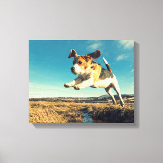 Super Beagle Dog - Canvas Premium