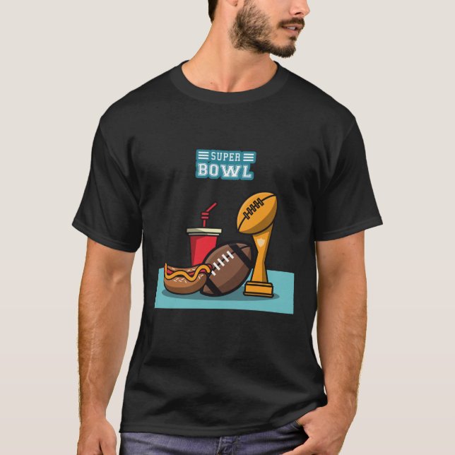 Super Bowl T-shirt (Frente)