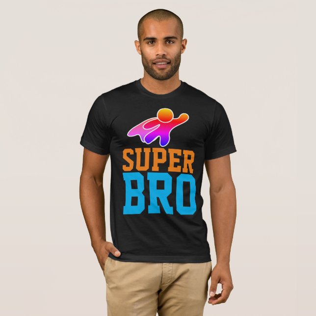 SUPER BROTHER SUPER HERO T-Shirts (Frente Completa)