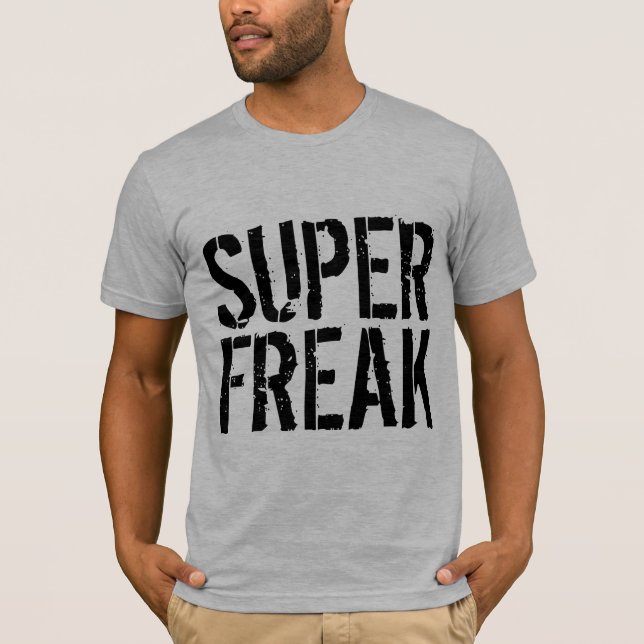SUPER FREAK Vintage T-shirts (Frente)