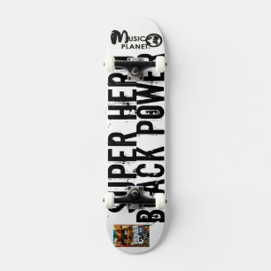 SUPER HERO BLACK POWER Skateboard