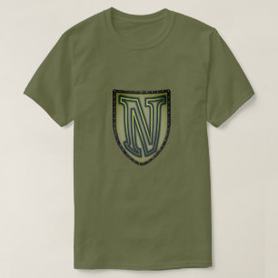 Super Hero "N" Insígnia T-Shirt
