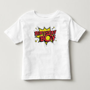 Super Herói de Aniversário - Camiseta de Aniversár