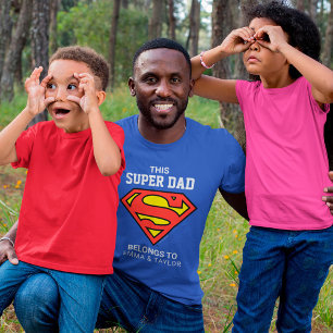 Super-Homem Este Super Pai Pertence À Camiseta