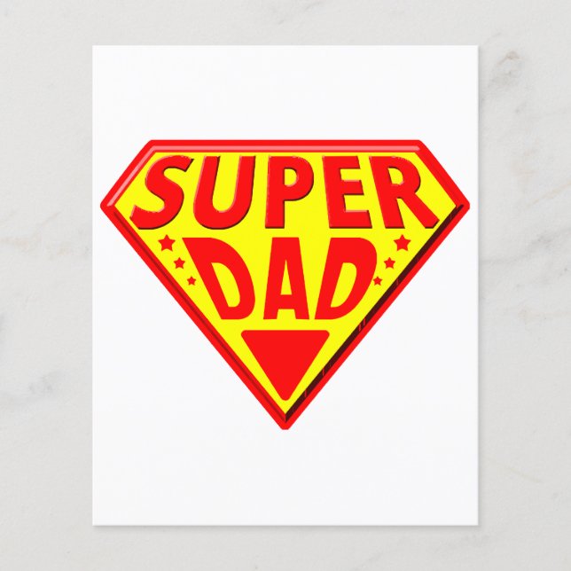 Super Pai - Feliz Dia dos Pais (Frente)