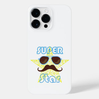 Super Star with sunglasses and mustache