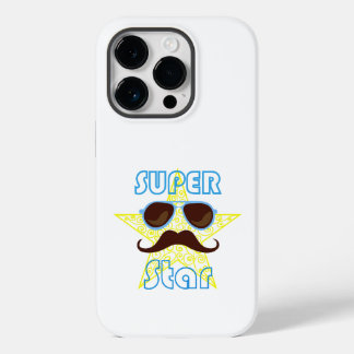 Super Star with sunglasses and mustache