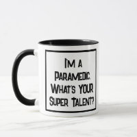 Super Talento de Motorista de Ambulância. Caneca d