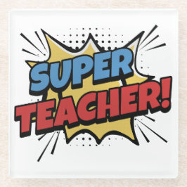 Super Teacher Comic Style
