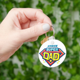 Superdad - Chaveiro de Homenagem Heroica