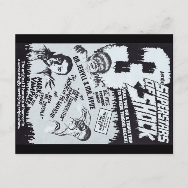 Superestrelas do cartão postal SHOCK (Frente)