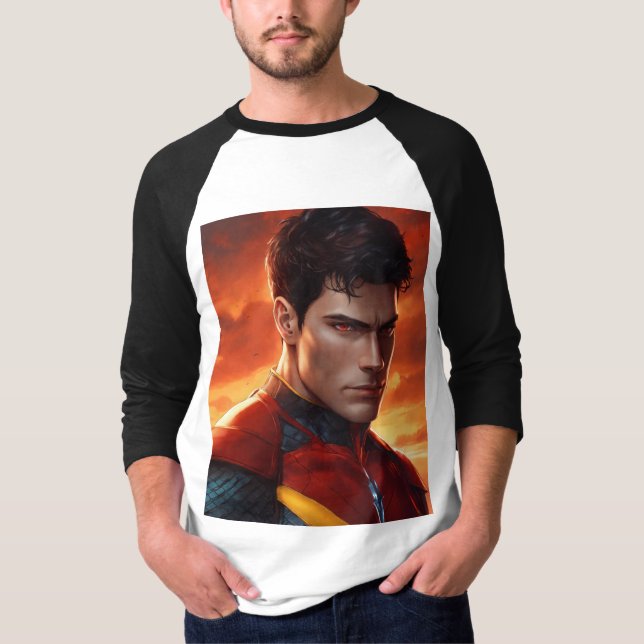 Superherói T-Shirt - Solte Seu Herói Interior! (Frente)
