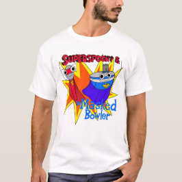 Superheróis Cereais Camisa Unisex