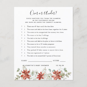 Superior ou inferior Jogo Chá de fraldas