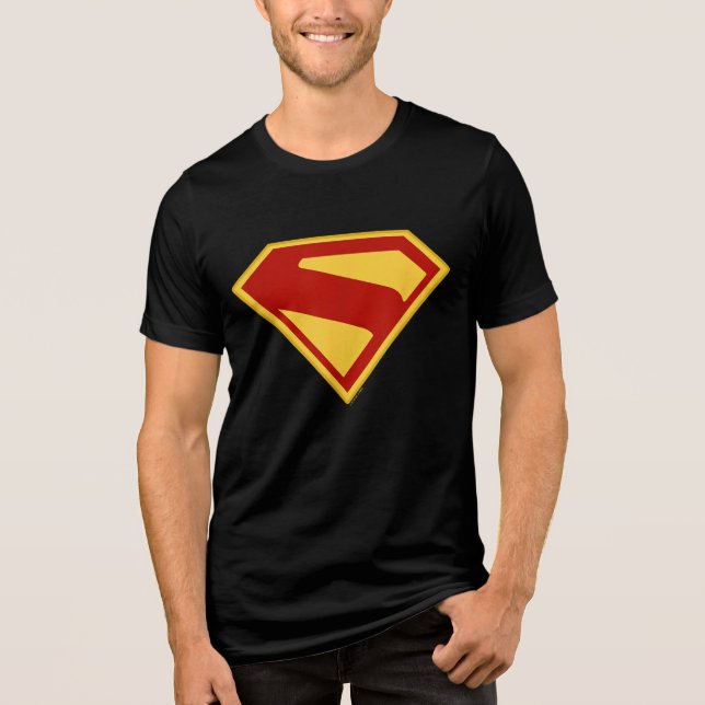 SUPERMAN (2025 Movie) S-Shield T-Shirt (Frente)