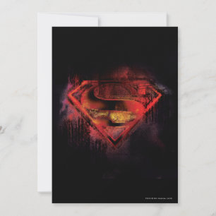 Superman S-Shield   Logotipo pintado