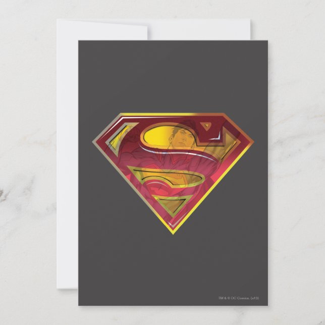 Superman S-Shield | Logotipo Reflexo (Frente)