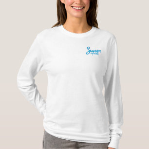 Supermum T-Shirt Longa Com Altura - Branco