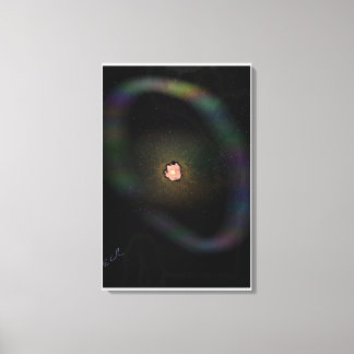 Supernova em Colapso, Impressão em Tela de Casca e