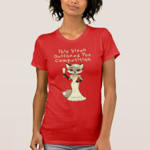 Superou a Concorrência Camiseta de Solteira Raposa