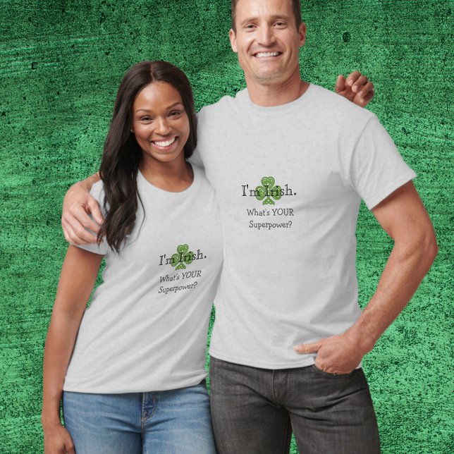 Superpotência irlandesa de T-Shirt (Criador carregado)