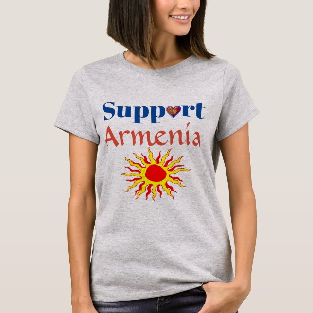 Suportar T-Shirt Armênia (Frente)
