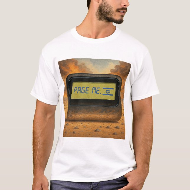 Suporte à camiseta de Israel (Frente)