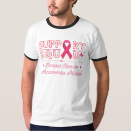 Suporte a camiseta de sensibilização de Canceres d