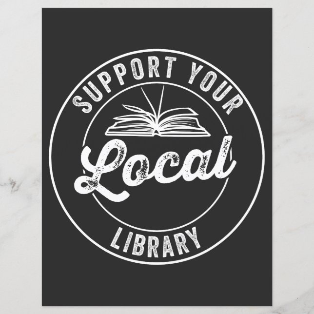 suporte a sua biblioteca local (Frente)