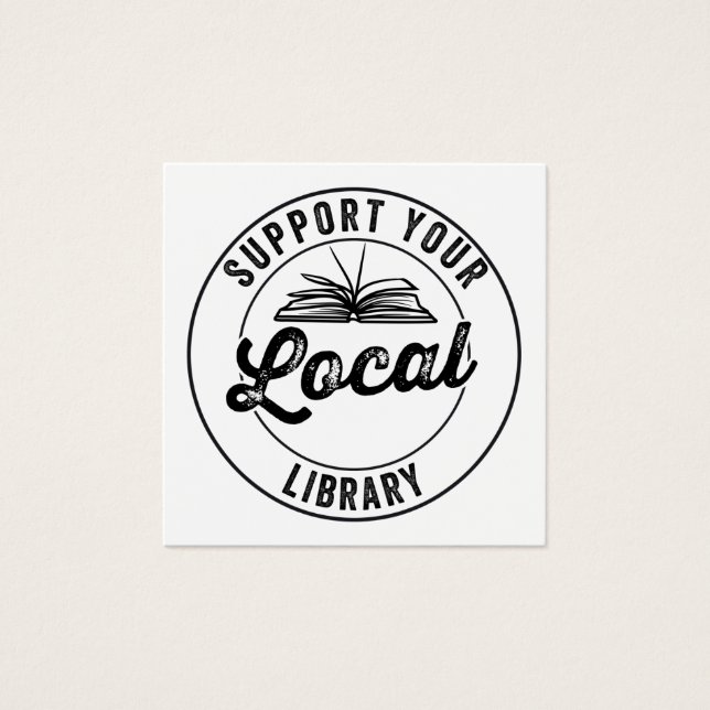 suporte a sua biblioteca local (Frente)