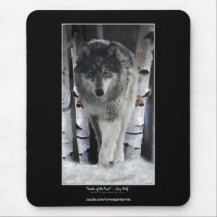 Suporte ALFA Mousepad dos animais selvagens do