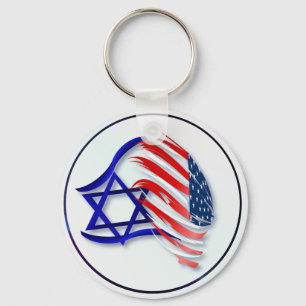 Suporte com chaveiro de Israel