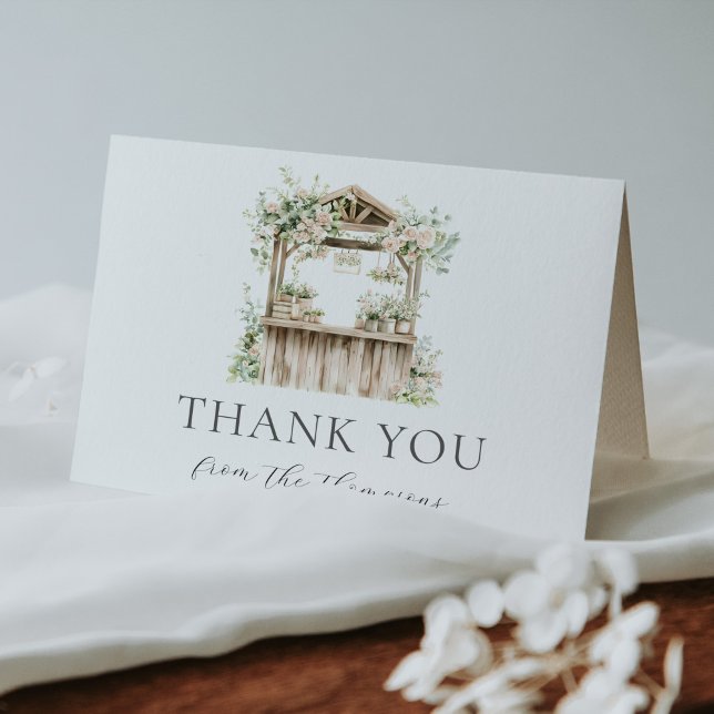 Suporte de Flores Fresco do Mercado Agradecimento  (Criador carregado)