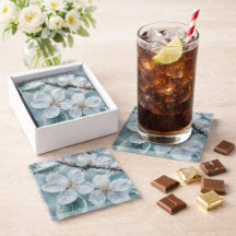 Suporte de Vidro Flor Sakora – Design de Flor Eleg