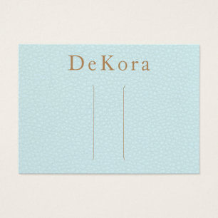 Suporte do Clipe do Cabelo do Couro Turquesa