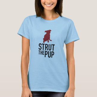 Suporte o filhote de cachorro - "eu amo camisa dos