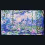 Suporte Para Cartão De Mesa Claude Monet - Lírios/Ninfas 1919<br><div class="desc">Lírios/Ninfas (W.1852) - Claude Monet,  Petróleo na Canvas,  1916-1919</div>