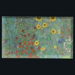 Suporte Para Cartão De Mesa Gustav Klimt - Jardim do País com Girassóis<br><div class="desc">Jardim do País com Girassóis/Jardim de Fazenda com Girassóis - Gustav Klimt em 1905-1906</div>