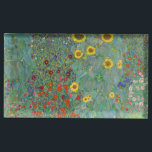 Suporte Para Cartão De Mesa Gustav Klimt - Jardim do País com Girassóis<br><div class="desc">Jardim do País com Girassóis/Jardim de Fazenda com Girassóis - Gustav Klimt em 1905-1906</div>