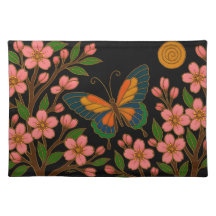 Borboleta Flor de Cerejeira Lua