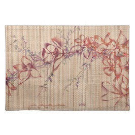 Suporte Para Prato Faux Bamboo Original Art Placemat