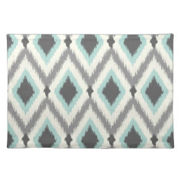 Suporte Para Prato Ikat Chevron Tribal