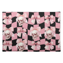 Legal Halloween de Skeleton de cozinha rosa