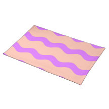 Padrão de ondas rosa e roxa