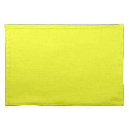 Suporte Para Prato Placemat Amarelo