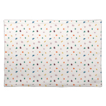 Placemat de Impressão de Diversão Retro Terrazzo