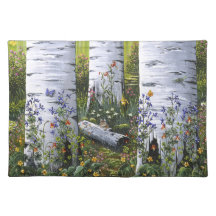 Placemat "Old Aspen Grove"