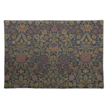 William Morris: Violet & Columbine Placemat
