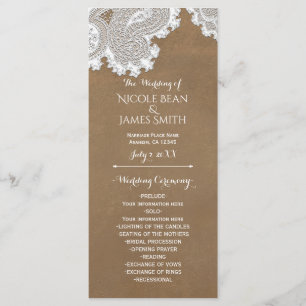 Suporte para Programa de Casamento de Renda Branca