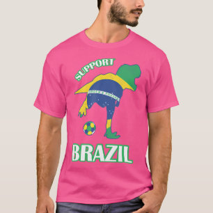Suporte T-Rex Jersey 2018 Camisa De Futebol Brasil